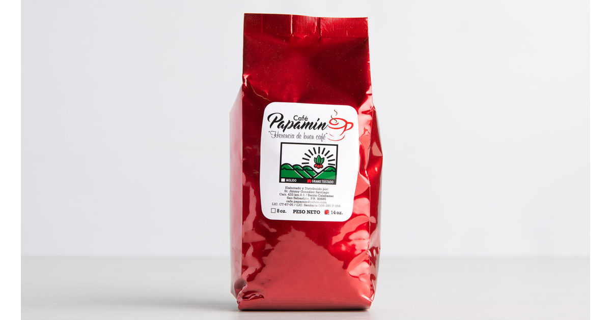 Papamín Coffee 14oz. (ground)