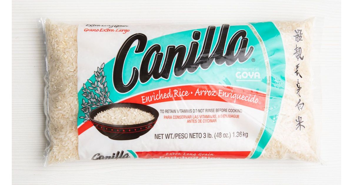 Extra long grain rice, Canilla