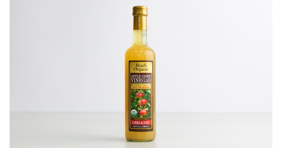 Apple vinegar, Brad's Organic