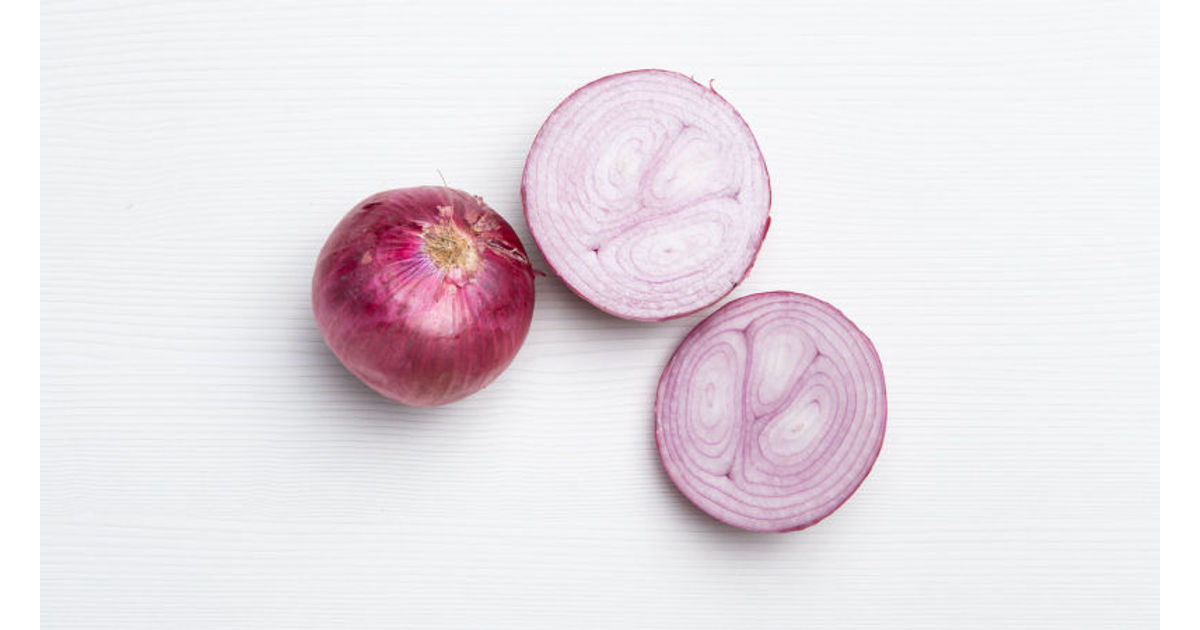 Purple onions, 2 lb 
