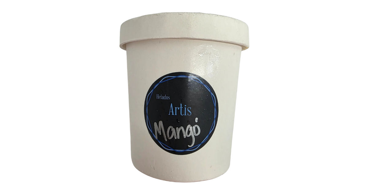 Sorbet de mangó, Helados Artis