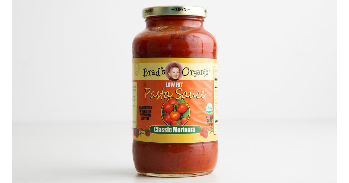 Salsa marinara para pasta, Brad's Organic