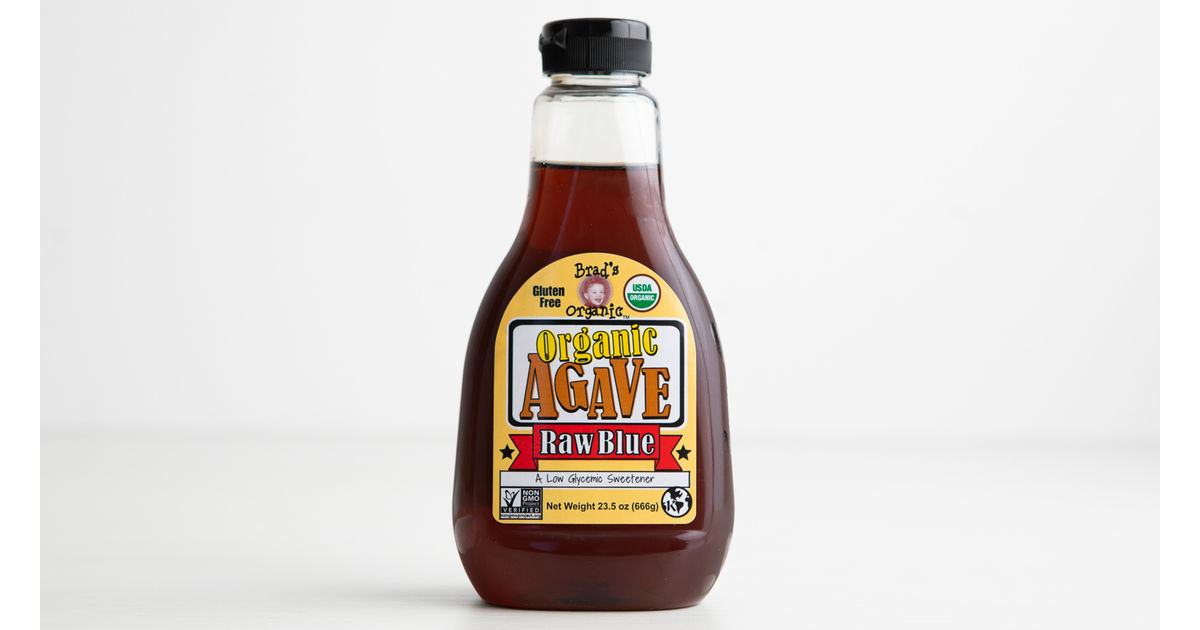 Blue raw organic agave, Brad's Organic