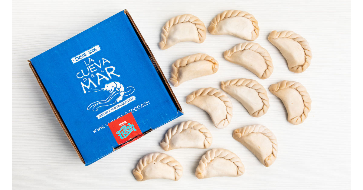 Mini empanadillas de jueyes
