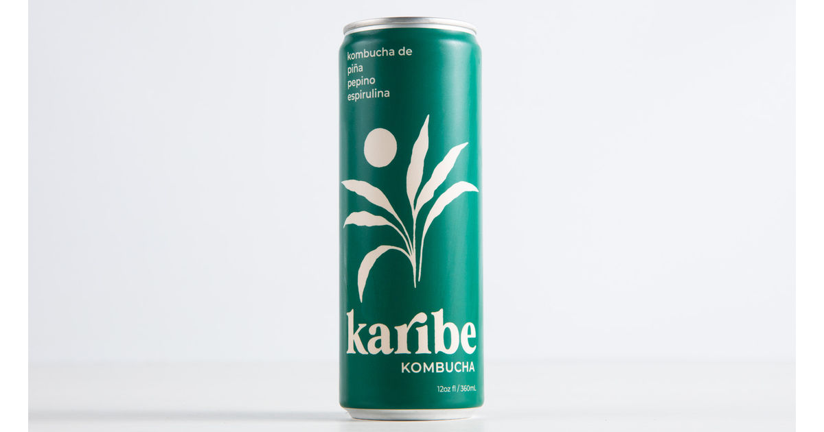 Pineapple, cucumber & spirulina kombucha