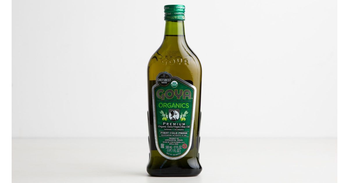 Extra virgin organic olive oil, Goya
