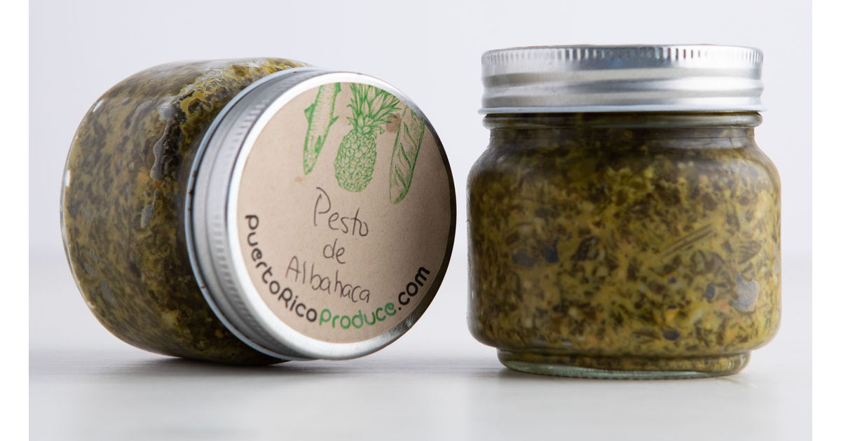 Pesto de albahaca, 8 oz