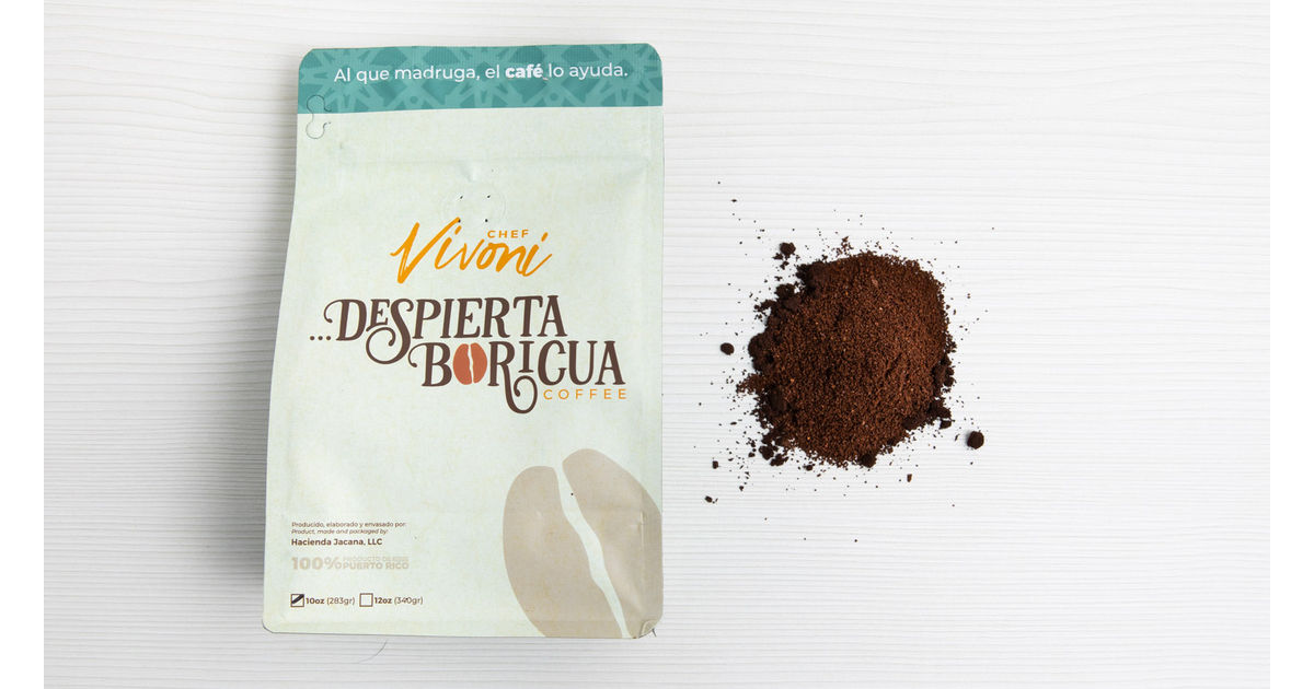 Despierta Boricua coffee, light roast, ground, 10 oz