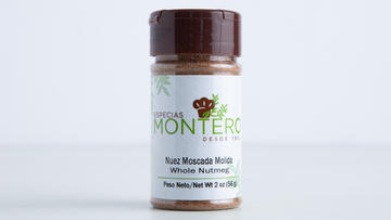 Nuez moscada molida, Montero, 2 oz