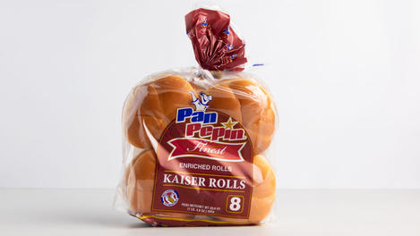 Pan Kaiser Rolls, (8 pack)