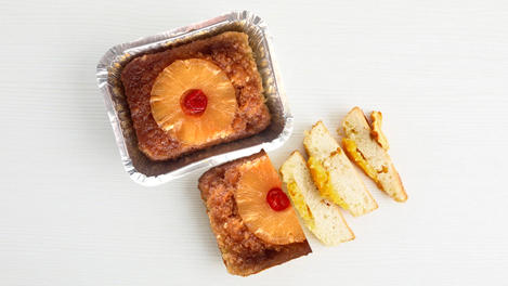 Upside down cake de piña (tradicional)