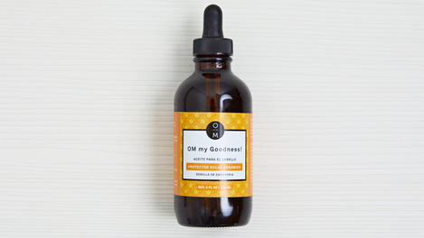OM My Goodness aceite y protector solar para cabello