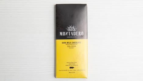 55% chocolate con leche oscuro, Montadero
