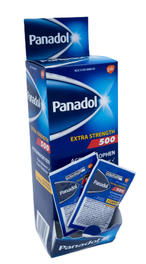 Panadol 500 mg (1 paquete de 2 tabletas)