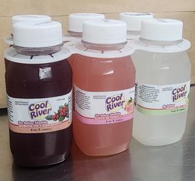 Surtido de Cranberry, Toronja rosada y Limón 8oz ( Cool River)