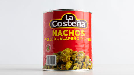 La Costena Nacho Sliced Pickle Jalapeno Peppers (6 lb)