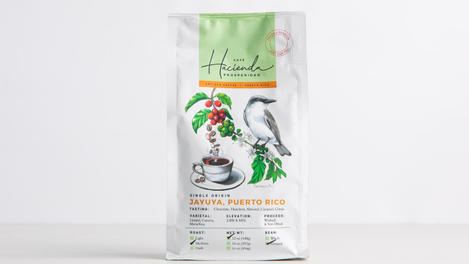 Cafe Hacienda Prosperidad (Grano, 12 oz)