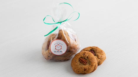 Brown butter pecan cookies