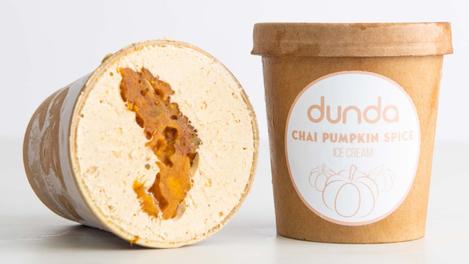 Mantecado de chai pumpkin spice, Dunda