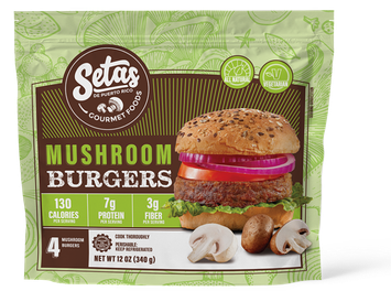 Hamburgesas de Setas