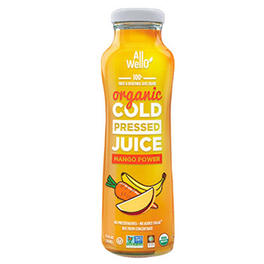 Allwello Organic Mango Power Juice 11.1 oz