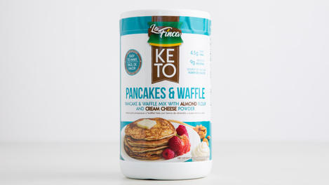 Mezcla para pancakes y waffles, keto, La Finca, 8.47 oz