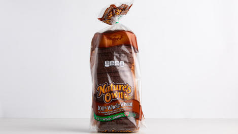 Natures Own 100% Whole Wheat Bread 20 oz