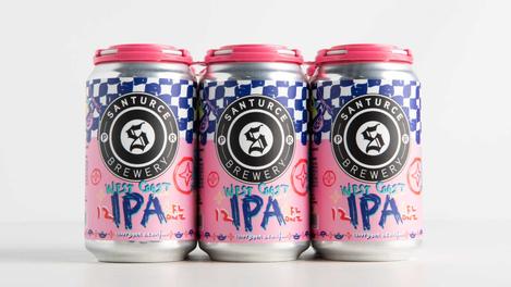 Santurce Brewery, West Coast IPA 4 pack