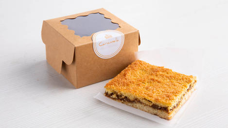 Tartaleta de coco y dulce de leche