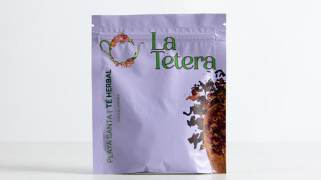 Playa Santa- Té Herbal (coco y lavanda), La Tetera