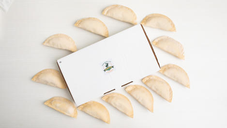 Empanadillas de conejo con queso