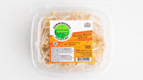Germinados de frijol mungo, 4 oz