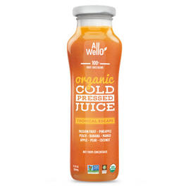 Allwello Organic Tropical Escape Juice 11.1 oz