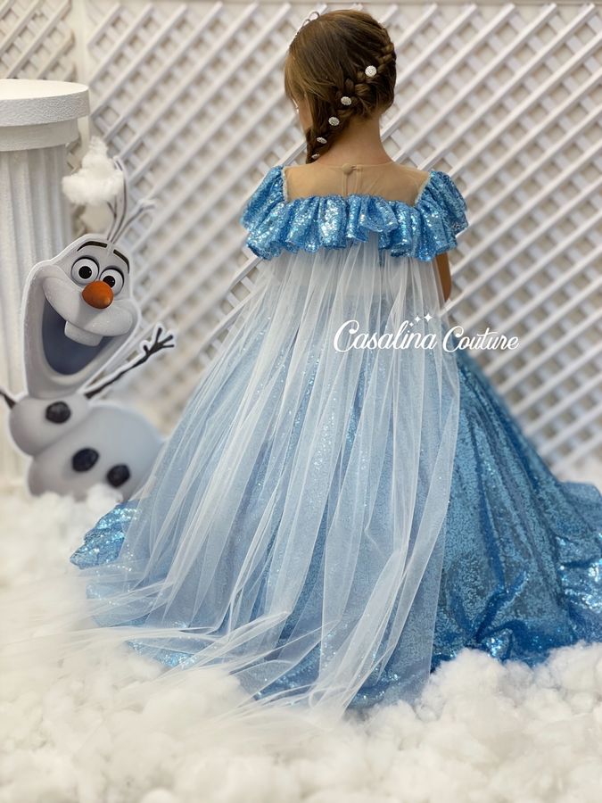 Disney Princess Frozen Elsa Party Dress at Rs 3699.00, Ladies Designer  Dress