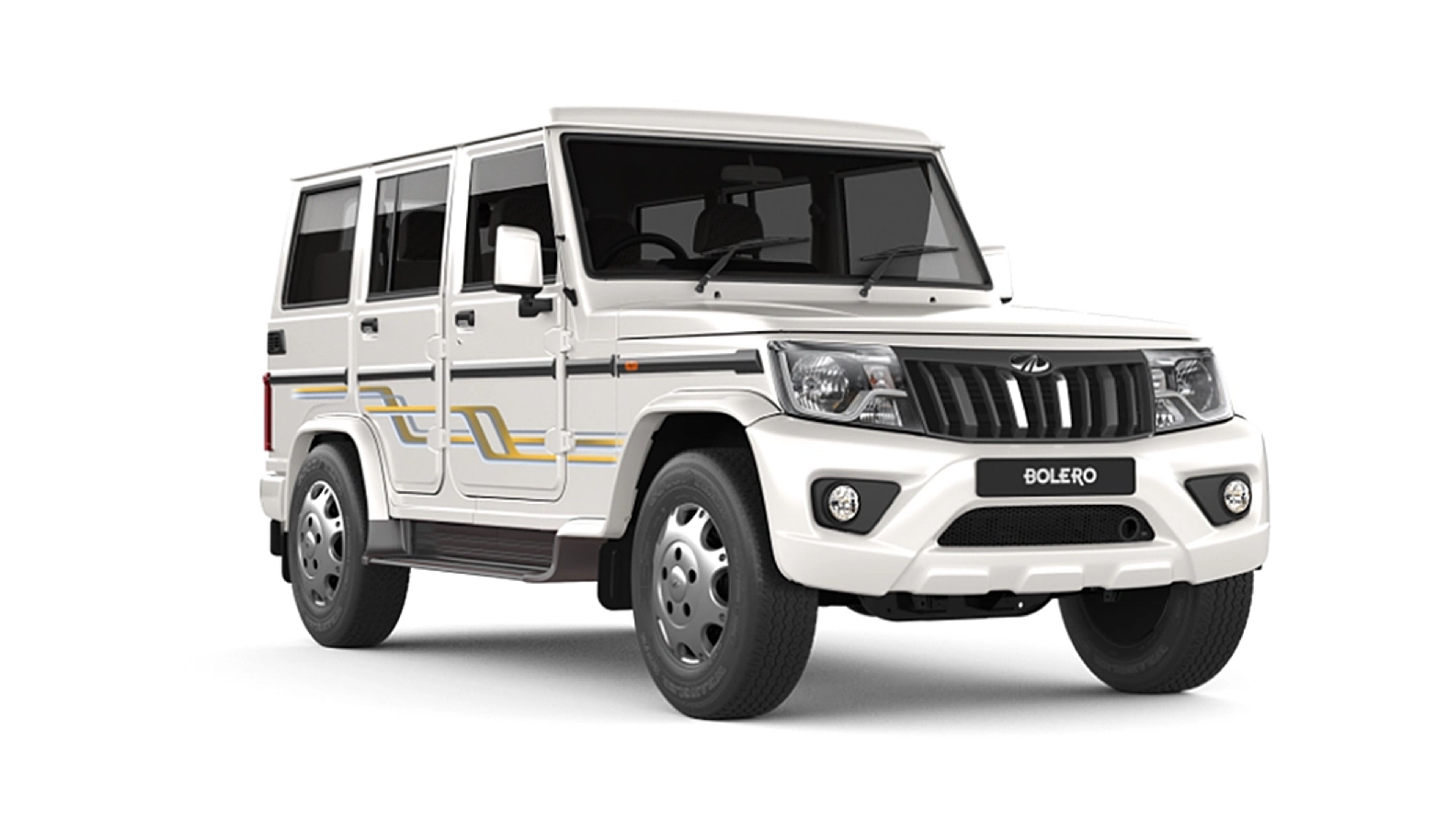 Mahindra Bolero Diamond White