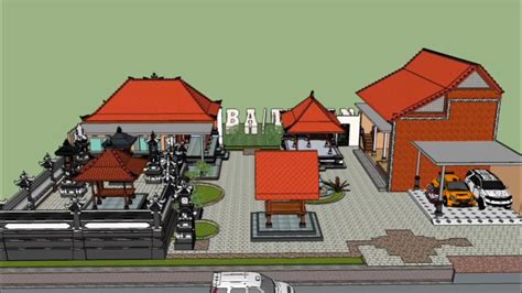 Sikut satak rumah adat di bali