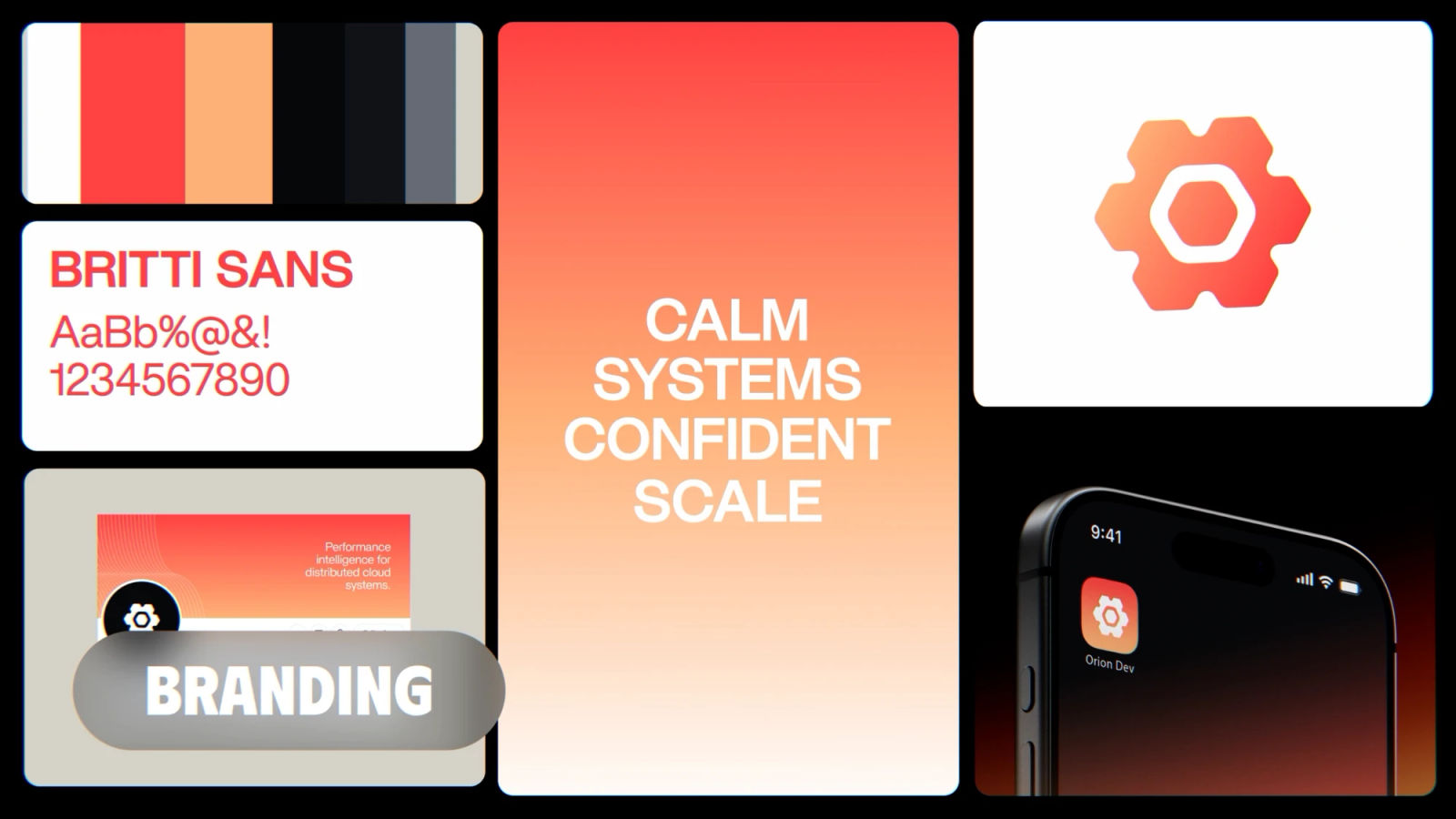 Branding system for Orion Dev