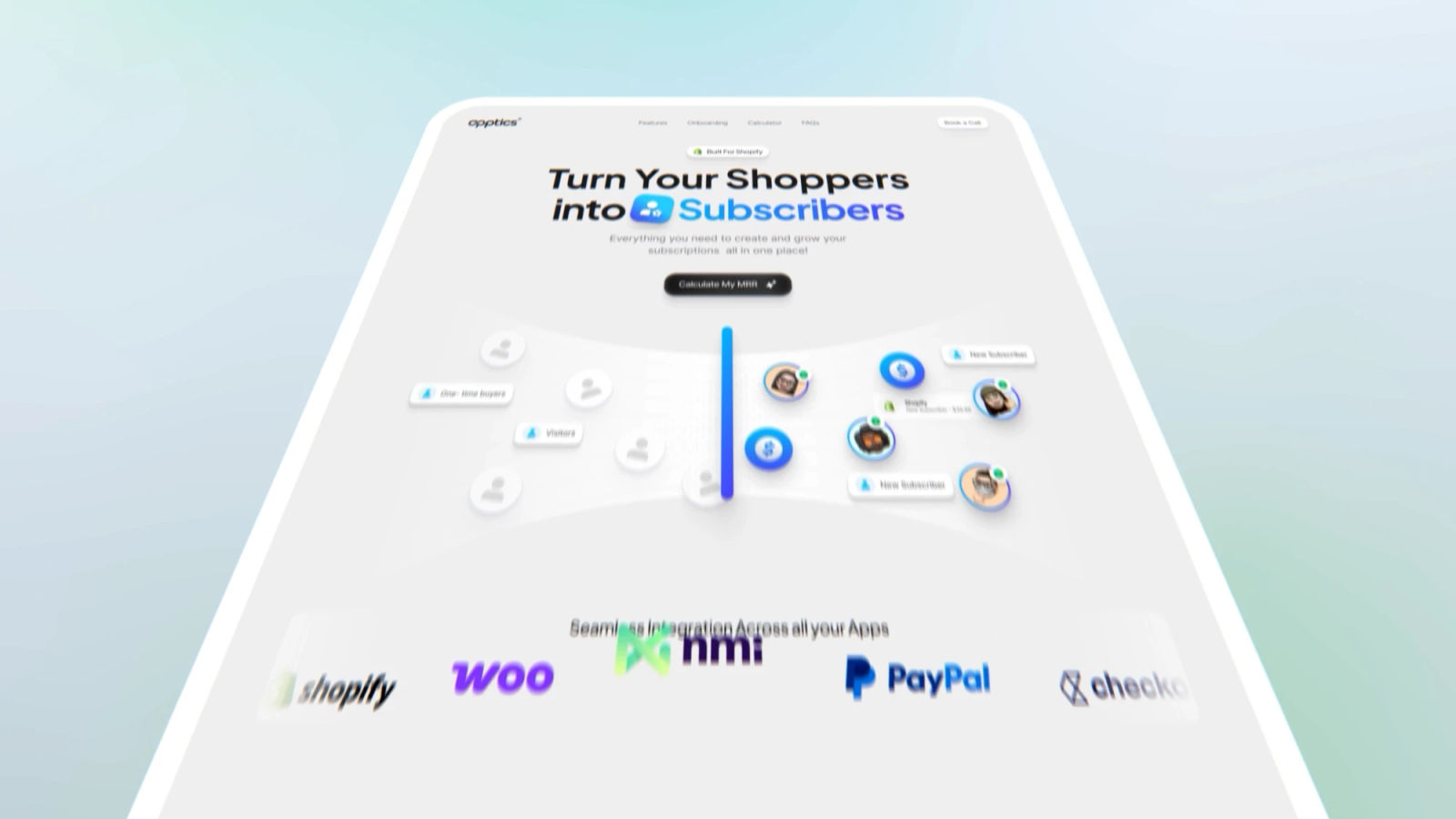 Opptics website