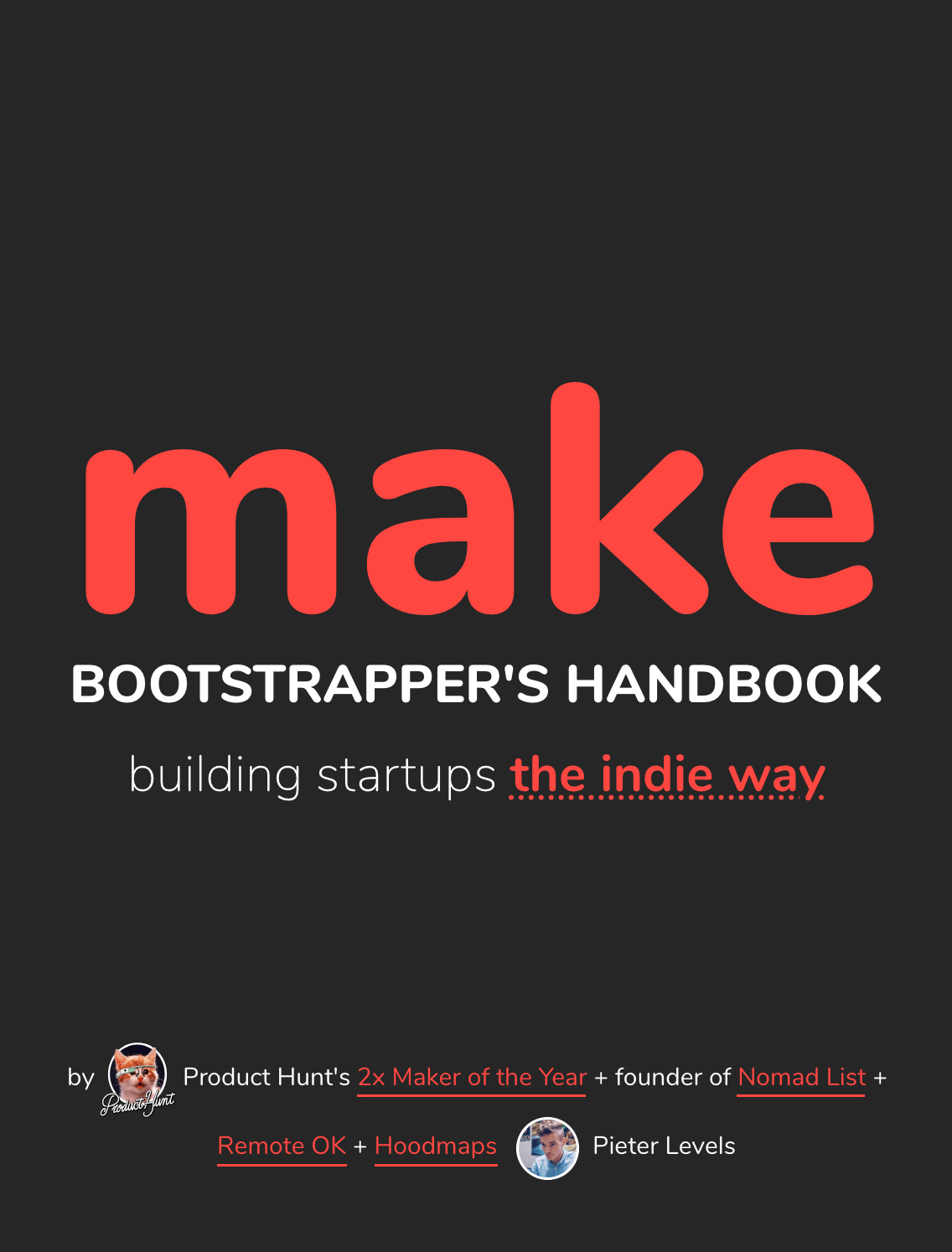 MAKE: The Indie Maker Playbook