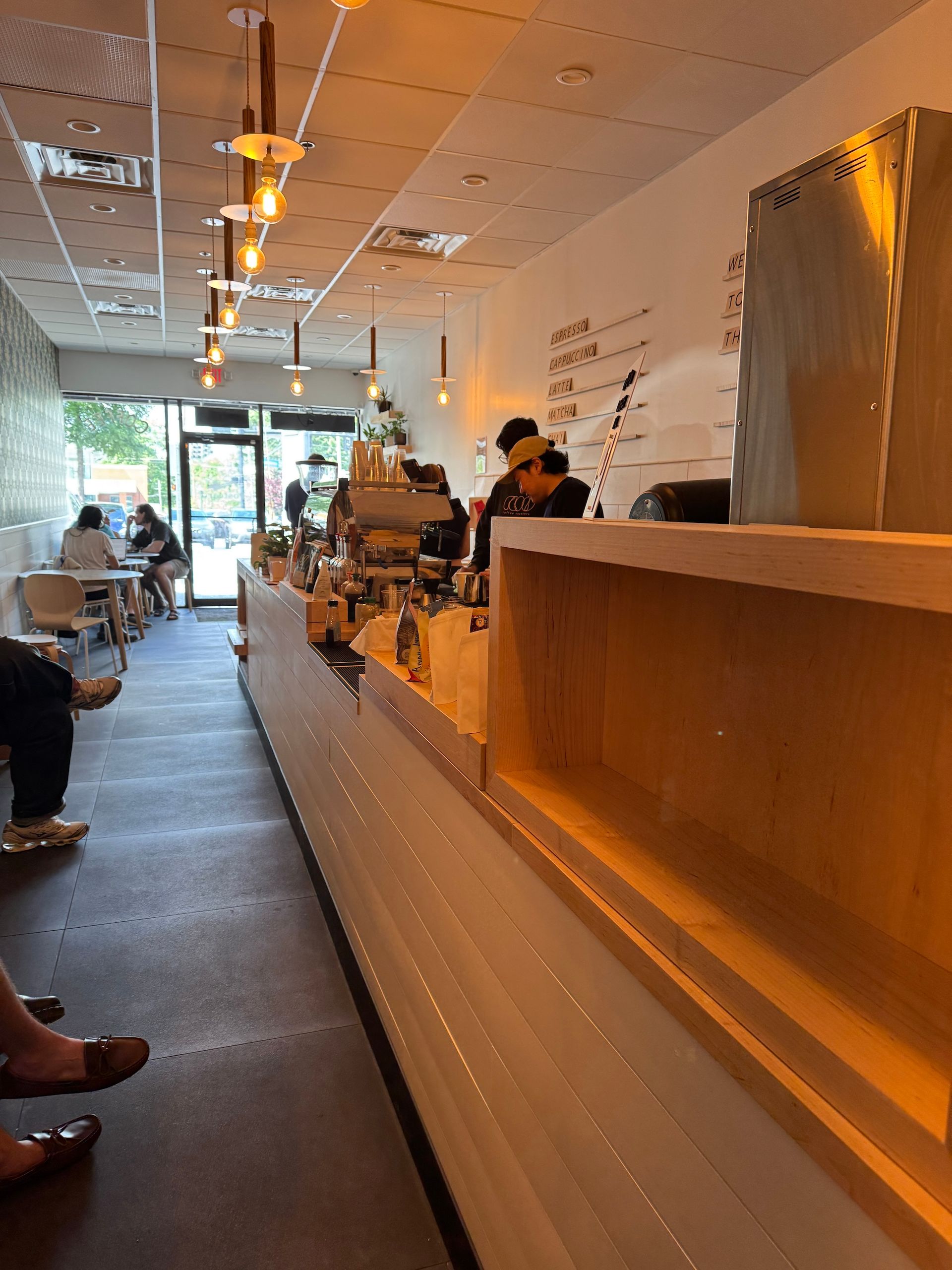 Hallway view of the Postcard