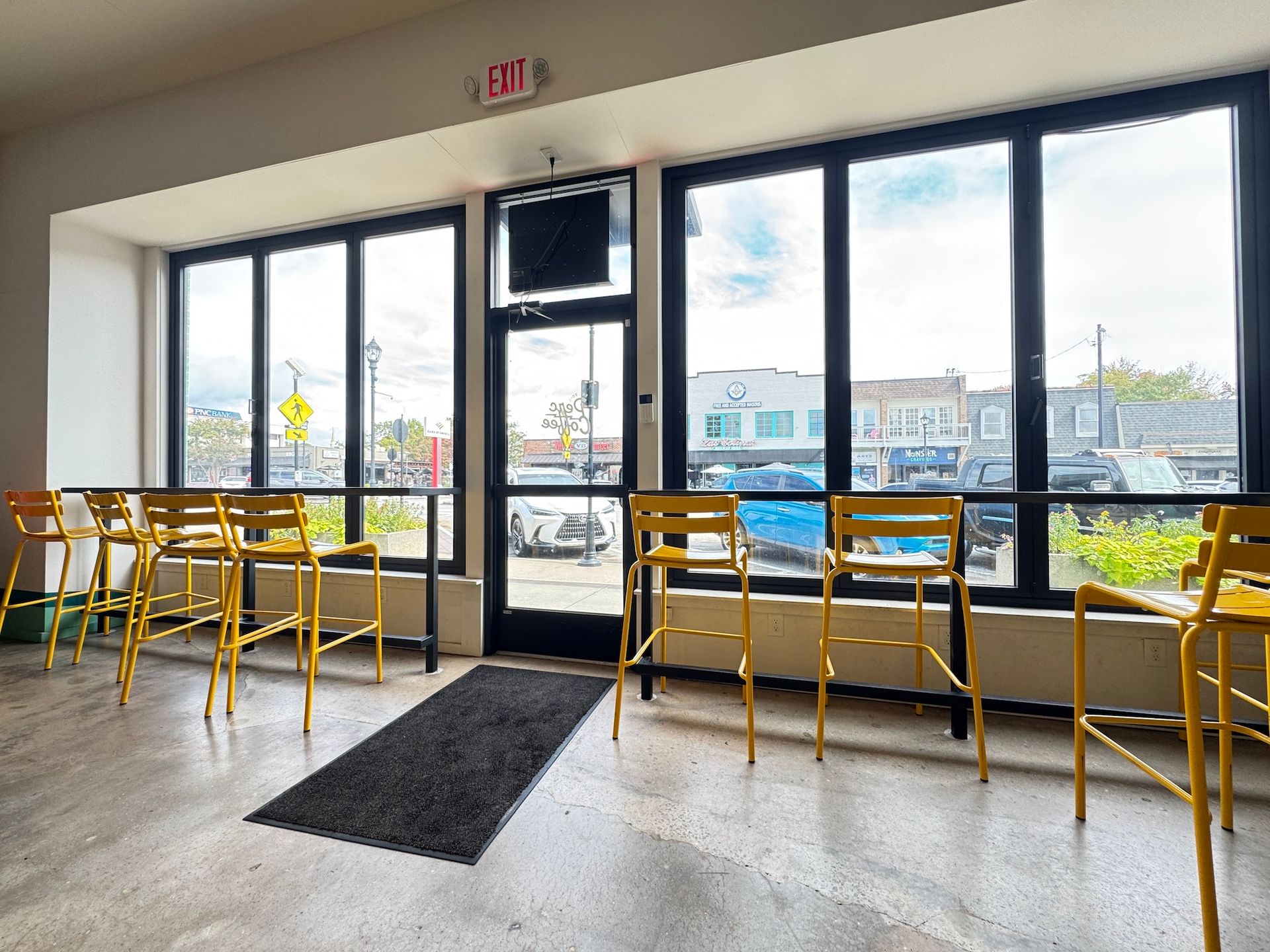 Patio front windows