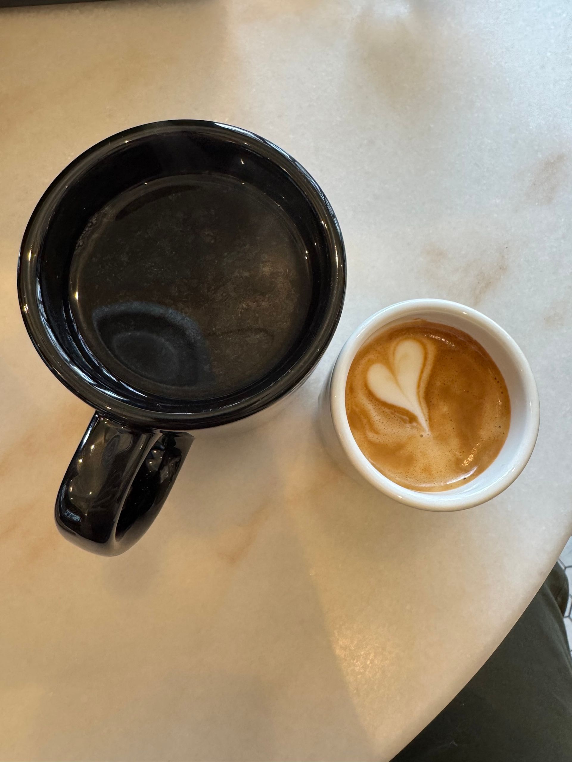 Drip and cortado