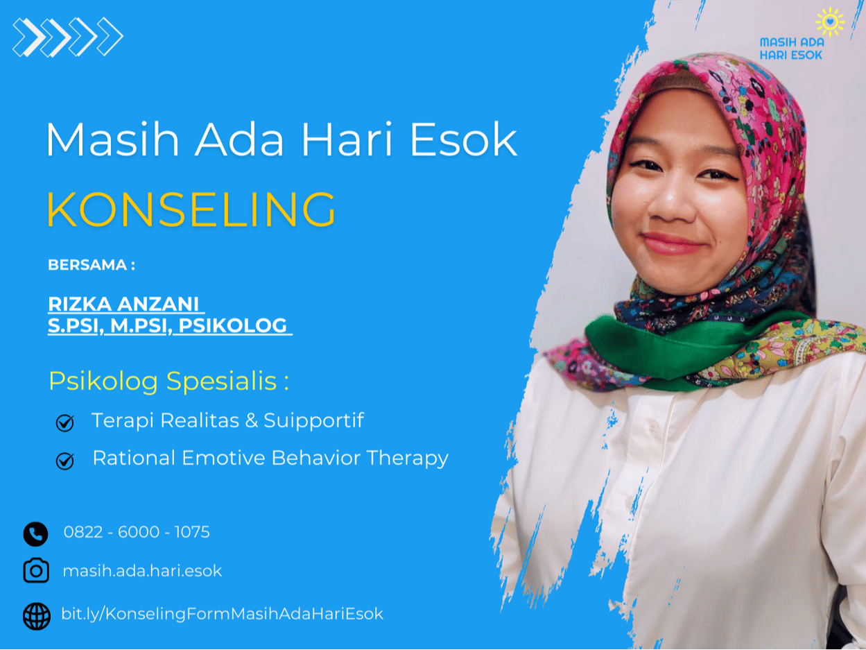 Konseling Rizka Anzani S.Psi, M.Psi, Psikolog