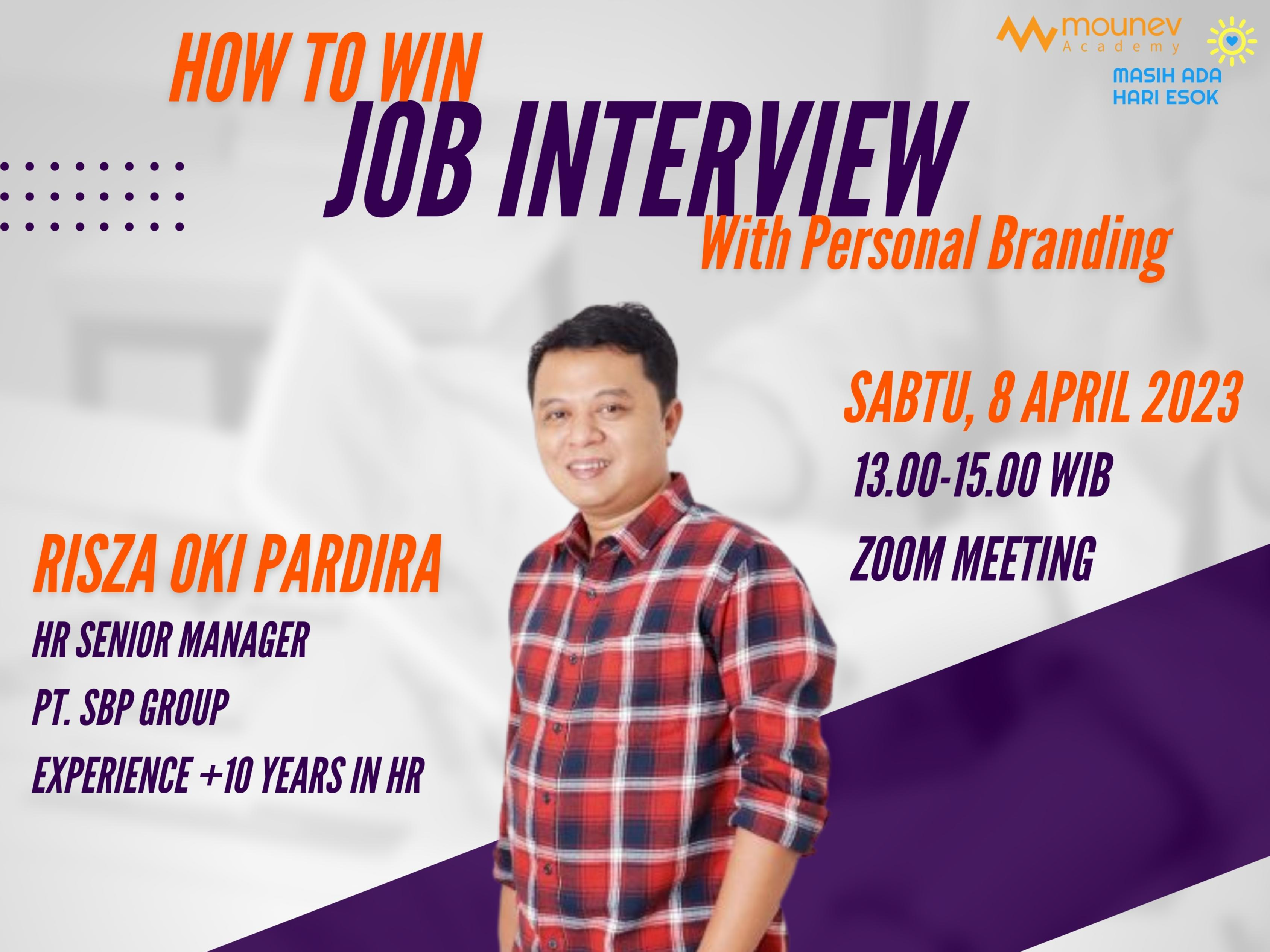 How to Win Job Interview with Personal Branding - Mounev Academy