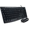 Logitech 920-002714 MK200 Keyboard and Mouse Combo - Wired - Optical - USB - Ambidextrous - Black