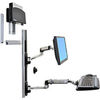 Ergotron LX Series 45-253-026 Wall Mount System with Small CPU Holder - 25.0 lbs Load Capacity