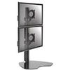 Chief KTP230B Flat Panel Dual Vertical Monitor Table Stand - Black