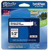 Brother TZE231 Laminated Adhesive Tape for P-Touch 10XX, 11XX, 12XX - Black on White