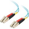 C2G 757120330486 33048 16.4 Feet Duplex 50/125 Multimode Fiber Patch Cable - 2 x LC Multi-Mode Male, Male - Aqua