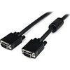 StarTech MXT101MMHQ 6 Feet Monitor Extension Cable - 1 x 15-pin HD-15 VGA Male, Male - Black